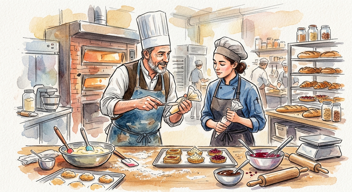 Boulangerie: dialogues professionnels